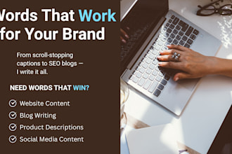 write SEO optimized blog posts that rank and convert