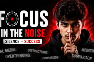 design viral youtube thumbnails and creative posters