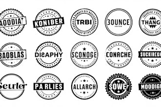 design digital rubber stamp with realistic appearance