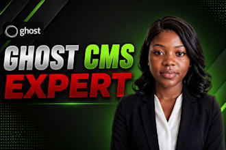 build ghost cms website customize ghost cms newsletter, design ghost cms blog