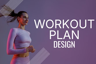 create a professional fitness planner, workout log, or gym workbook