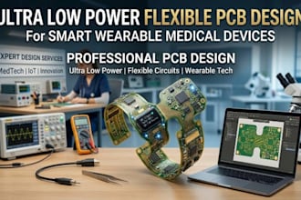 design ultra low power flexible pcb for smart wearable medical devices