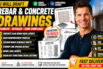 daft professional rebar schedule, concrete pour, beam column, slab reinforcement