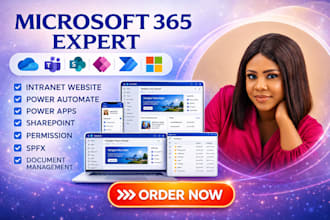 design sharepoint intranet website microsoft 365 power apps portal spfx