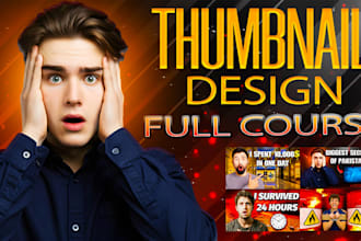 design eye catching youtube thumbnail in photoshop