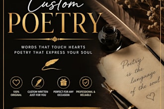 write custom poetry and shayari in english and urdu for you