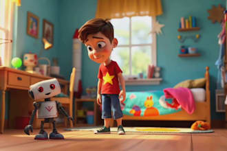 design cartoon character for