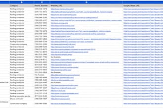 do google maps scraping for b2b lead generation and clean data