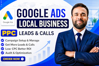 setup google ads ppc campaign for local business leads and calls
