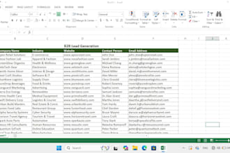 do expert excel data entry, data cleaning and copy paste work