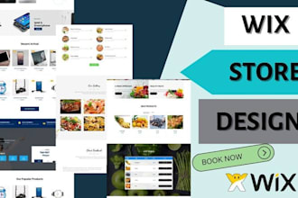 create a wix ecommerce website