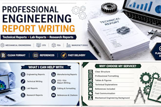 write professional engineering and technical reports