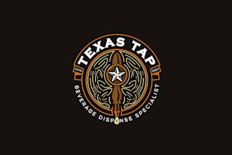 design inventive glamorous texas tap logo