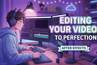 edit professional gaming video and montages in after effects
