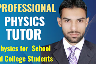 teach physics online for school and college students