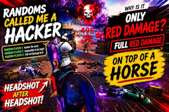 create viral gaming thumbnails for free fire