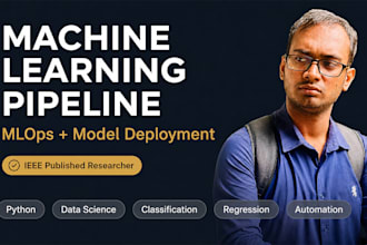 build end to end machine learning pipeline with mlops model deployment