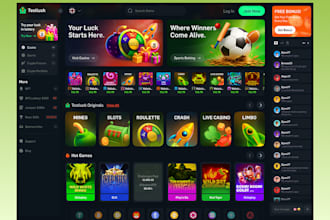 develop igaming sports bet esports fantasy app and tournament website
