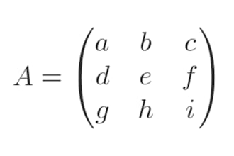 do matrices and index calculus theorem formula