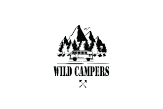 design unique theme camper van hire logo