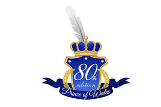 design prince wales stakes anniversary logo
