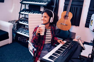 be your female singer songwriter for soulful arabic song islamic music producer