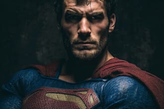superhero character for comics