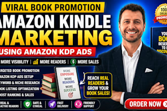 do viral book promotion amazon kindle ebook marketing using amazon kdp ads