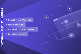 do advanced web app pentest with report
