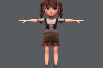 2d 3d model rig sculpt 52 arkit blendshape blender cc5 cc4 zbrush c4d