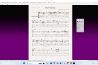 professionally transcribe music into accurate sheet music