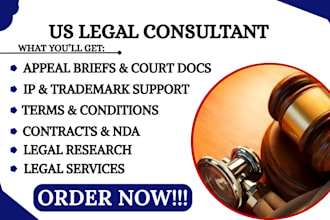 assist with appeal briefs and appellate court documents