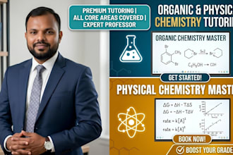 teach physical and organic chemistry