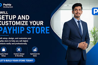 setup and customize your payhip store