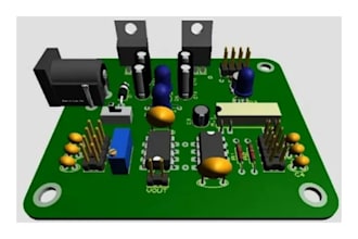 design custom pcb, circuit board layout, schematic design and gerber files