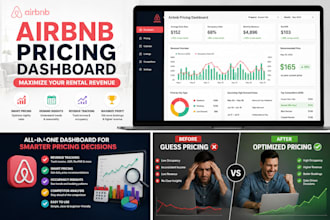 create an airbnb pricing optimization dashboard to maximize your revenue