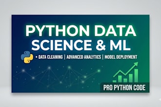 do data science, machine learning, and statistics in python