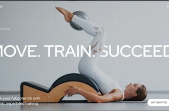 fix redesign squarespace wellness coach website fitness nutrition website