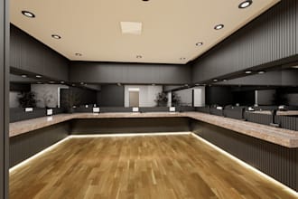 do 3d modeling and do realistic render