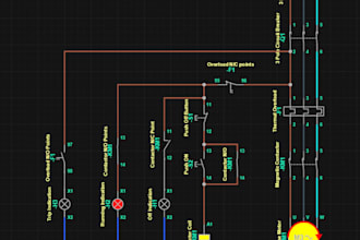design industrial electrical schematics and relay logic in simurelay