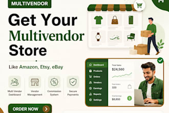 build bigcommerce multi vendor ecommerce marketplace website  vendor dashboard