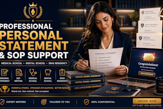 edit, proofread and review personal statement sop and eras essays