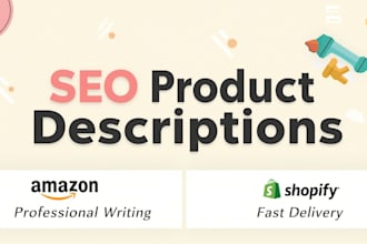 write product description for ecommerce stores