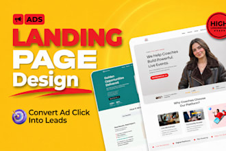 cro focused high converting PPC landing page for google and meta ads