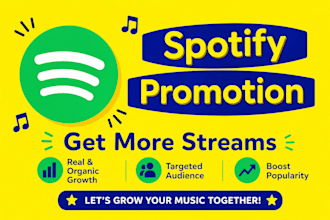 do spotify music promotion, song promotion spotify listeners