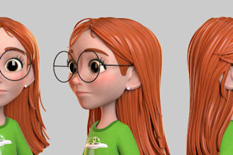 2d 3d model rig sculpt fix 52 arkit blendshape blender zbrush cc5 cc4 c4d