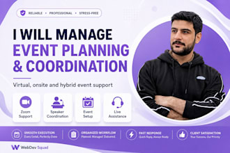setup your zoom webinar or virtual event till live support