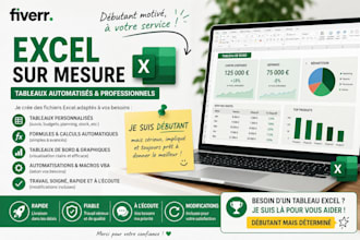 create your excel project