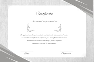 design professional certificate templates