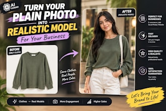 create realistic ai model photos